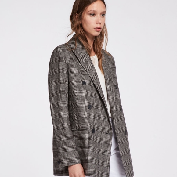 All Saints Jackets & Blazers - ALLSAINTS Astrid Check Blazer